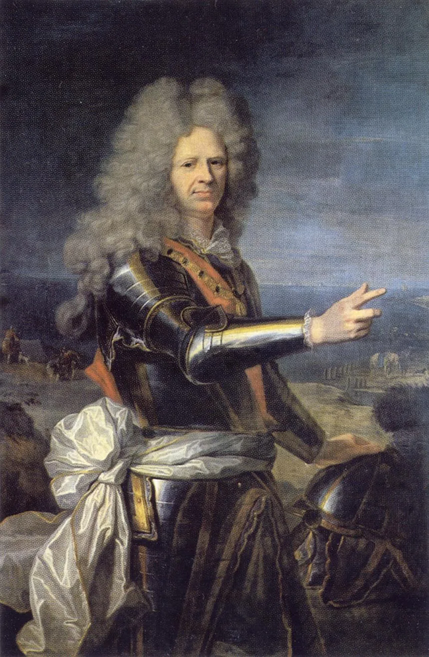 Porträt von Jean Baptiste du Casse (1646–1715) – Gedenkseite