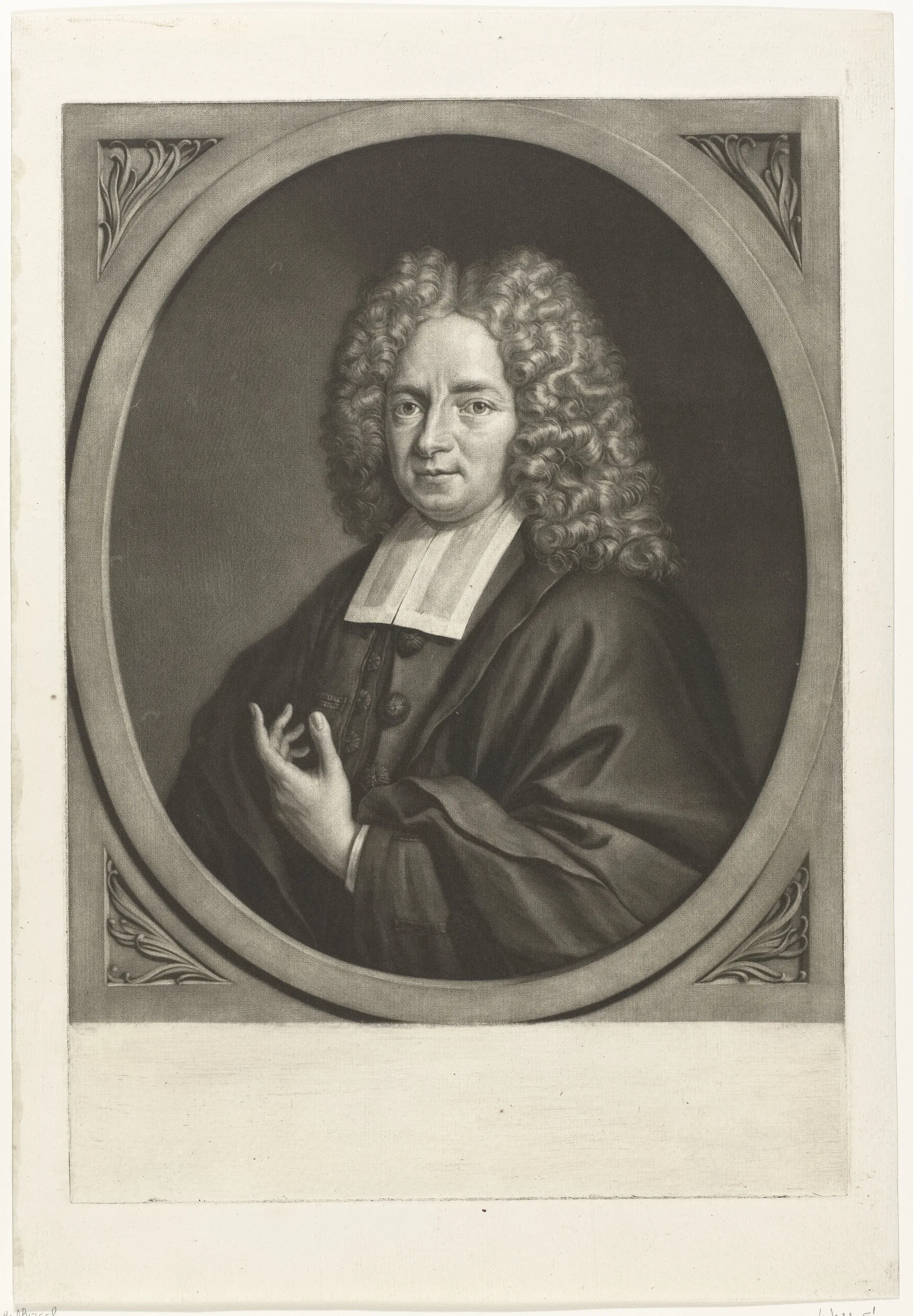 Porträt von Gerard Puppius Hondius (1666–1740) – Gedenkseite