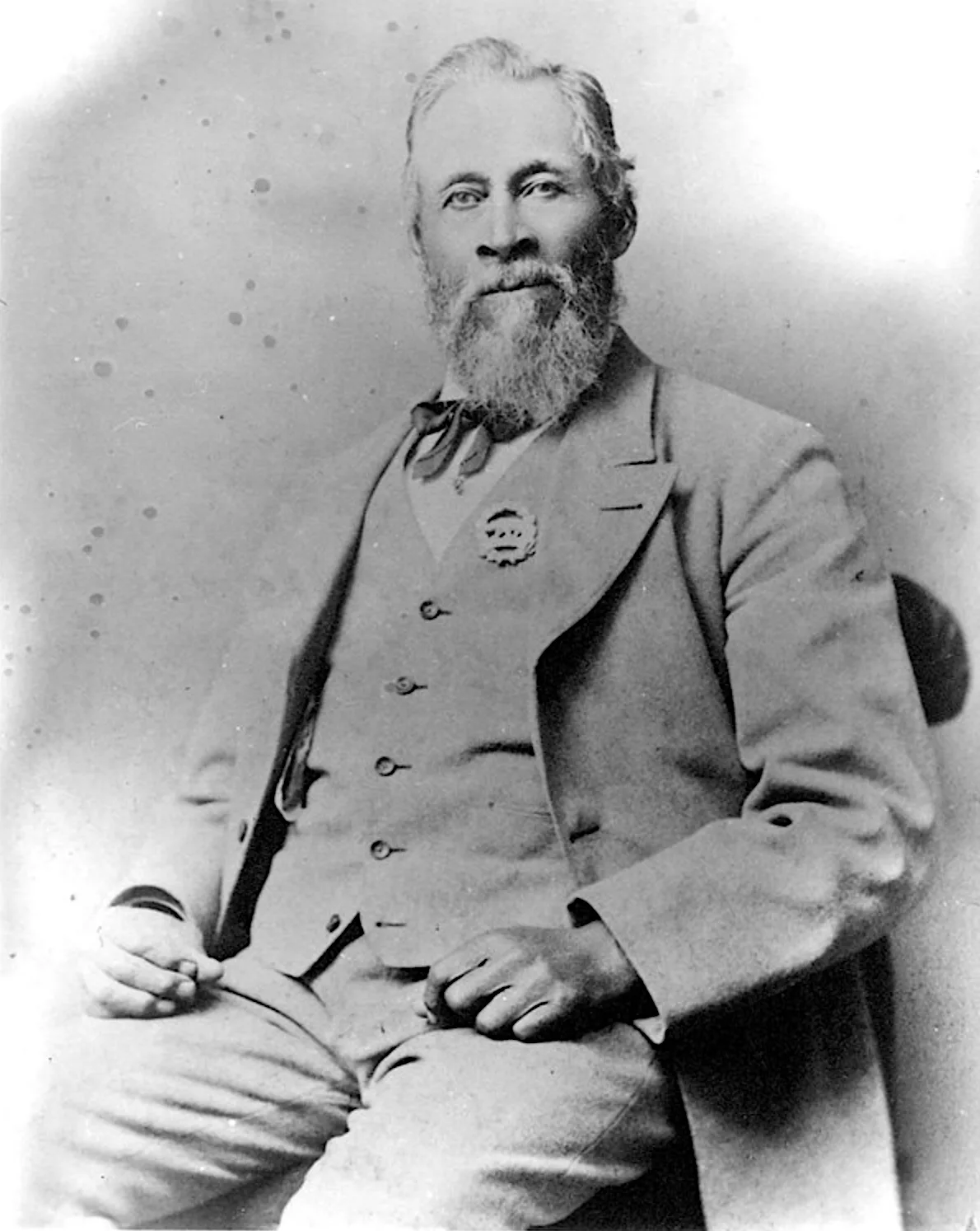 Porträt von Alvin Aaron Coffey Sr. (1822–1902) – Gedenkseite