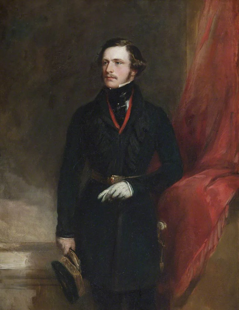 Portrait of Henry Cockayne-Cust (1819–1884) – memorial page