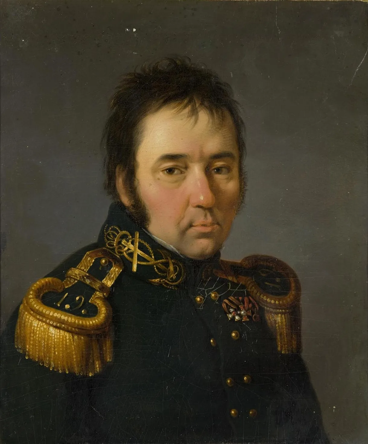Porträt von Wassili Michailowitsch Golownin (1776–1831) – Gedenkseite
