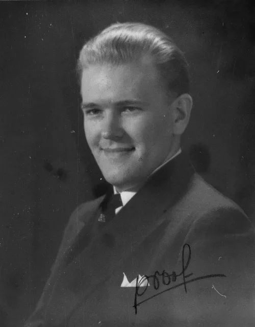 Portrait of Ernst Jaakson (1905–1998) – memorial page
