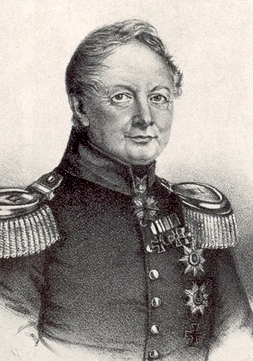 Porträt von Ernst Ludwig von Tippelskirch (1774–1840) – Gedenkseite