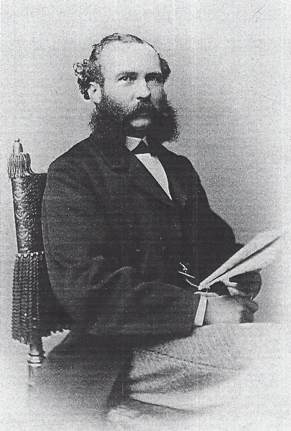 Porträt von Ernst von Grävenitz (1826–1882) – Gedenkseite
