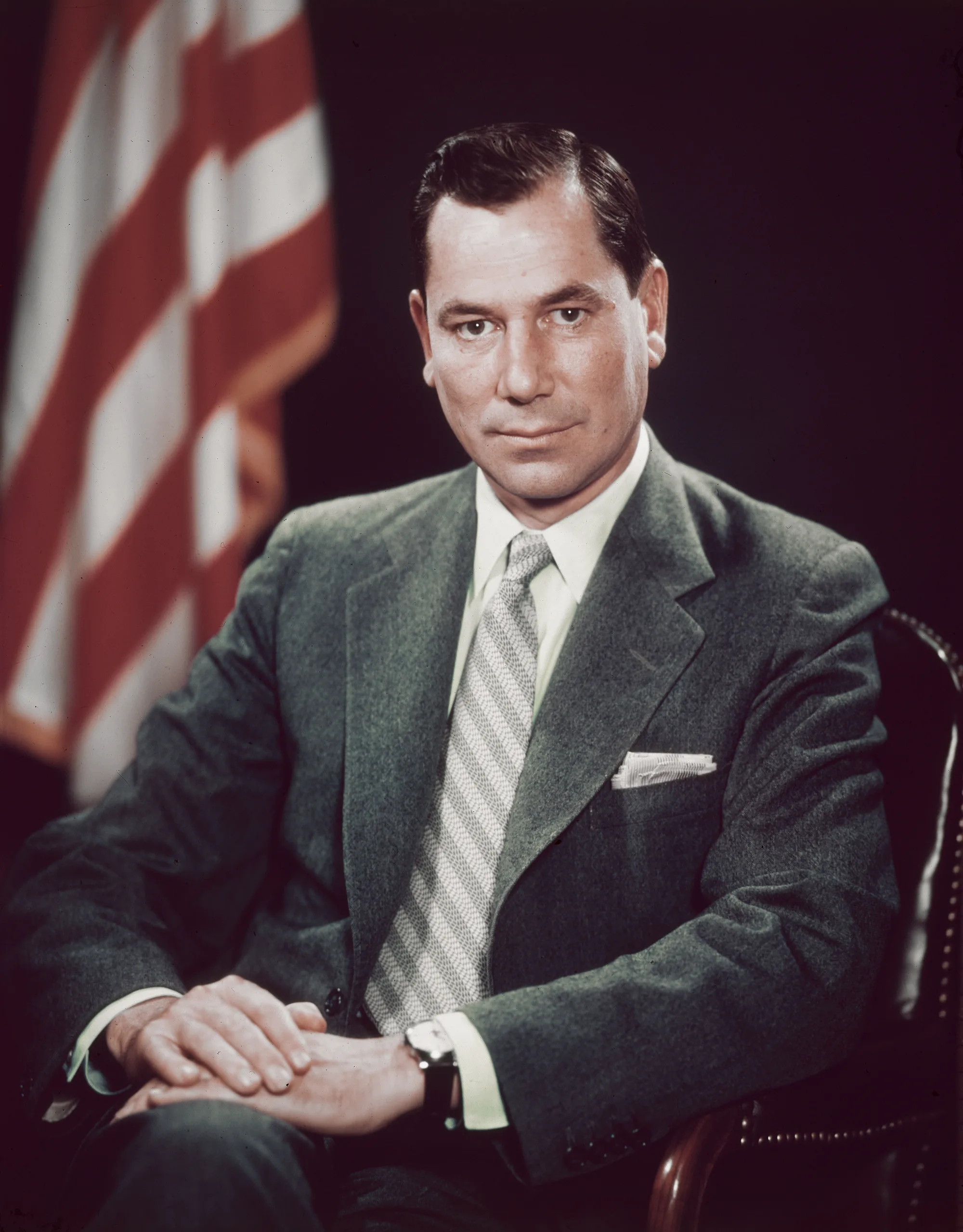 Portrait of Thomas S. Gates (1906–1983) – memorial page