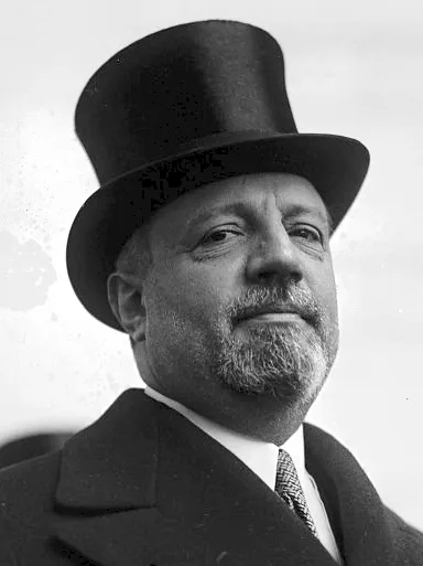 Porträt von Giuseppe Volpi (1877–1947) – Gedenkseite