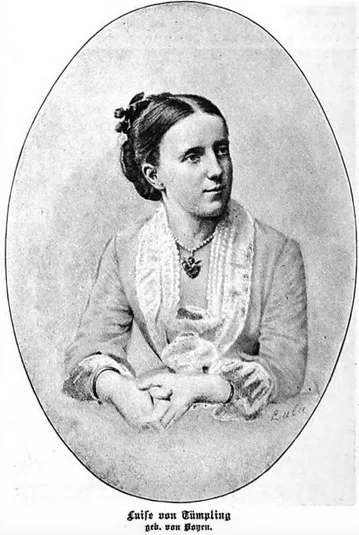 Porträt von Luise von Tümpling (1852–1911) – Gedenkseite