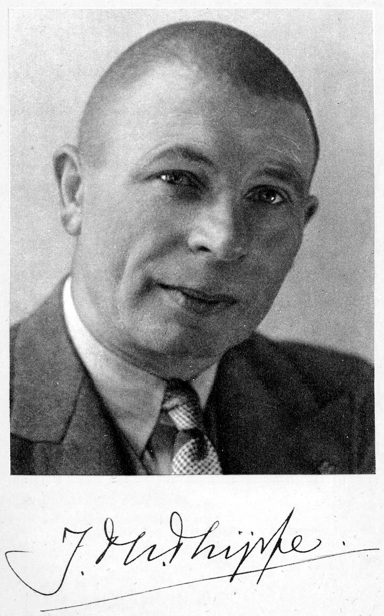 Porträt von Jo Thijsse (1893–1984) – Gedenkseite
