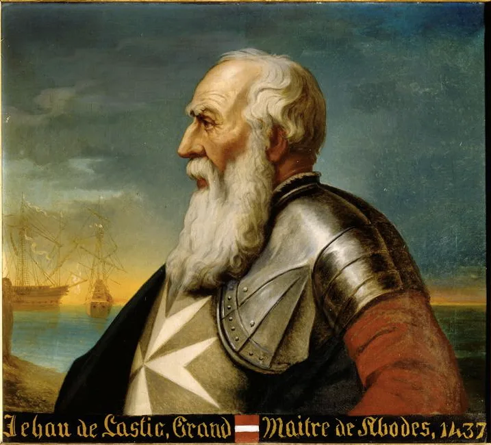 Porträt von Jean de Lastic (1371–1454) – Gedenkseite