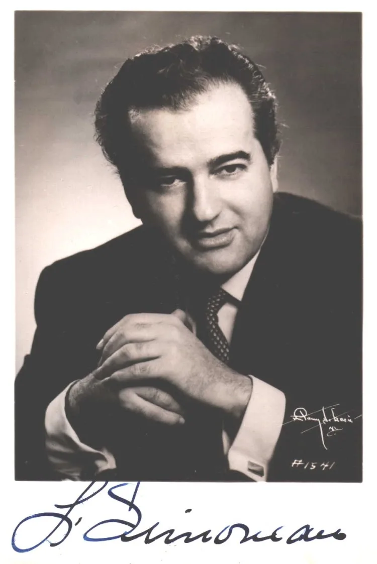 Porträt von Léopold Simoneau (1916–2006) – Gedenkseite
