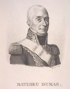 Porträt von Matthieu Dumas (1753–1837) – Gedenkseite