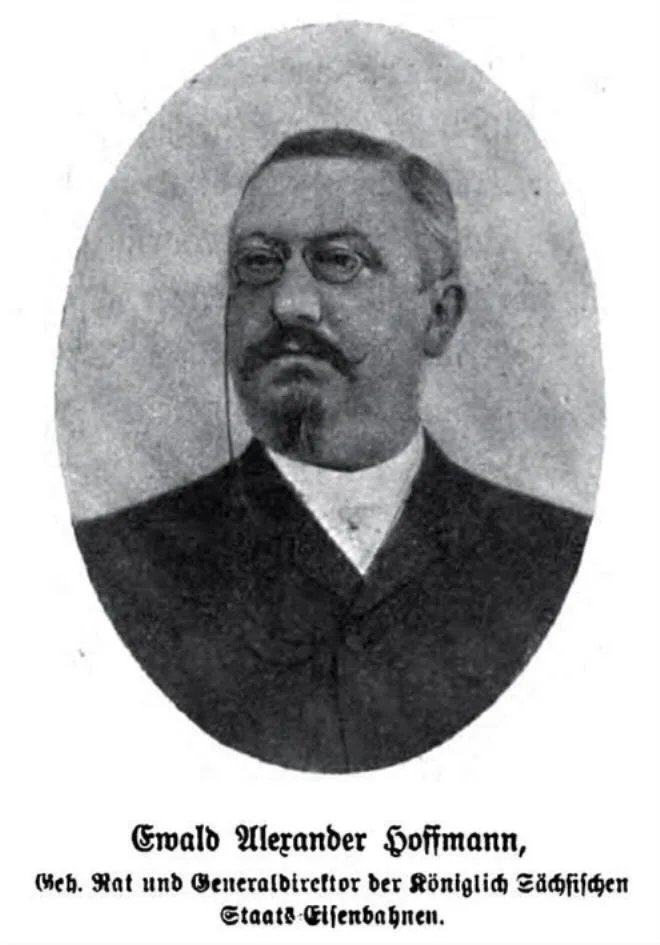 Porträt von Ewald Alexander Hoffmann (1838–1899) – Gedenkseite