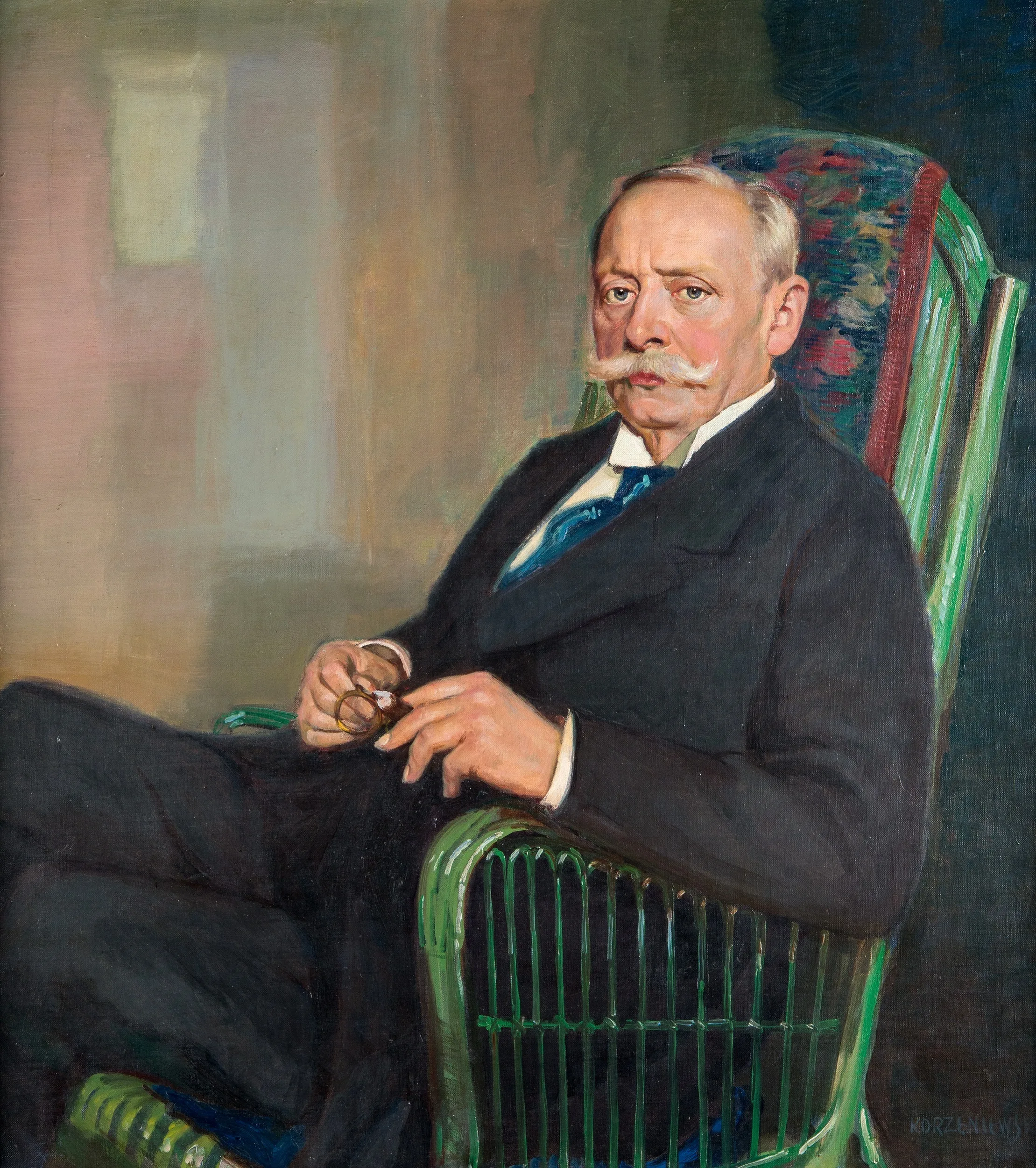 Porträt von Stephan Cegielski (1852–1921) – Gedenkseite