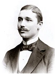 Porträt von Nils Strindberg (1872–1897) – Gedenkseite