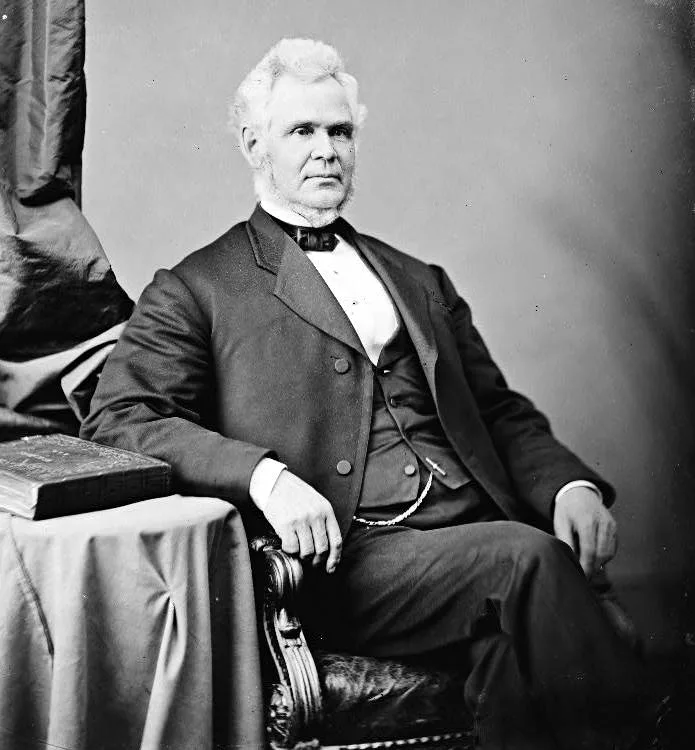 Porträt von Samuel P. Morrill (1816–1892) – Gedenkseite