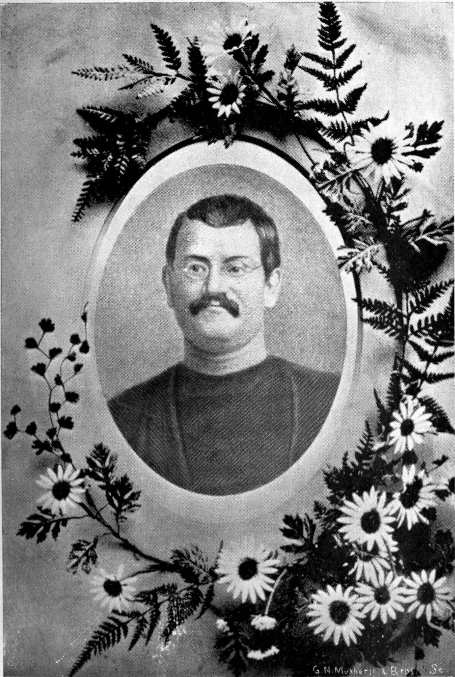Porträt von Keshab Chandra Sen (1838–1884) – Gedenkseite
