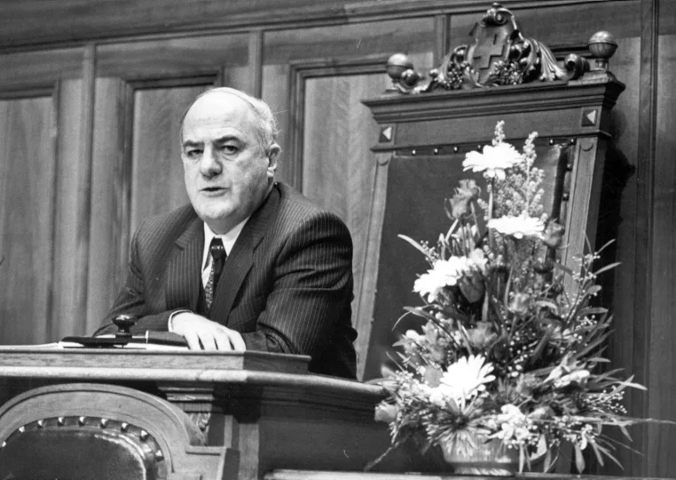 Portrait of Jost Dillier (1921–2016) – memorial page