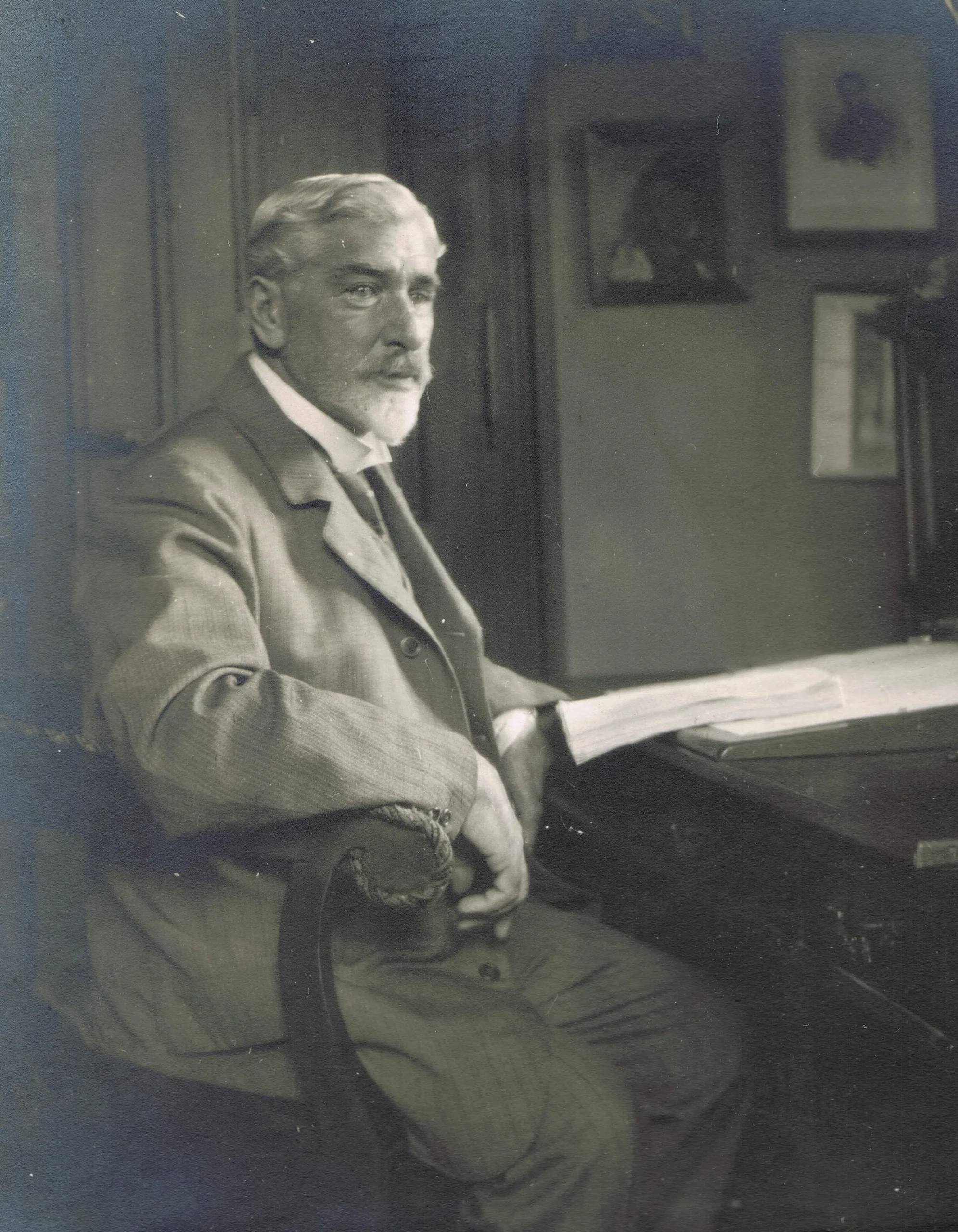 Portrait of Felix Martin Oberländer (1851–1915) – memorial page