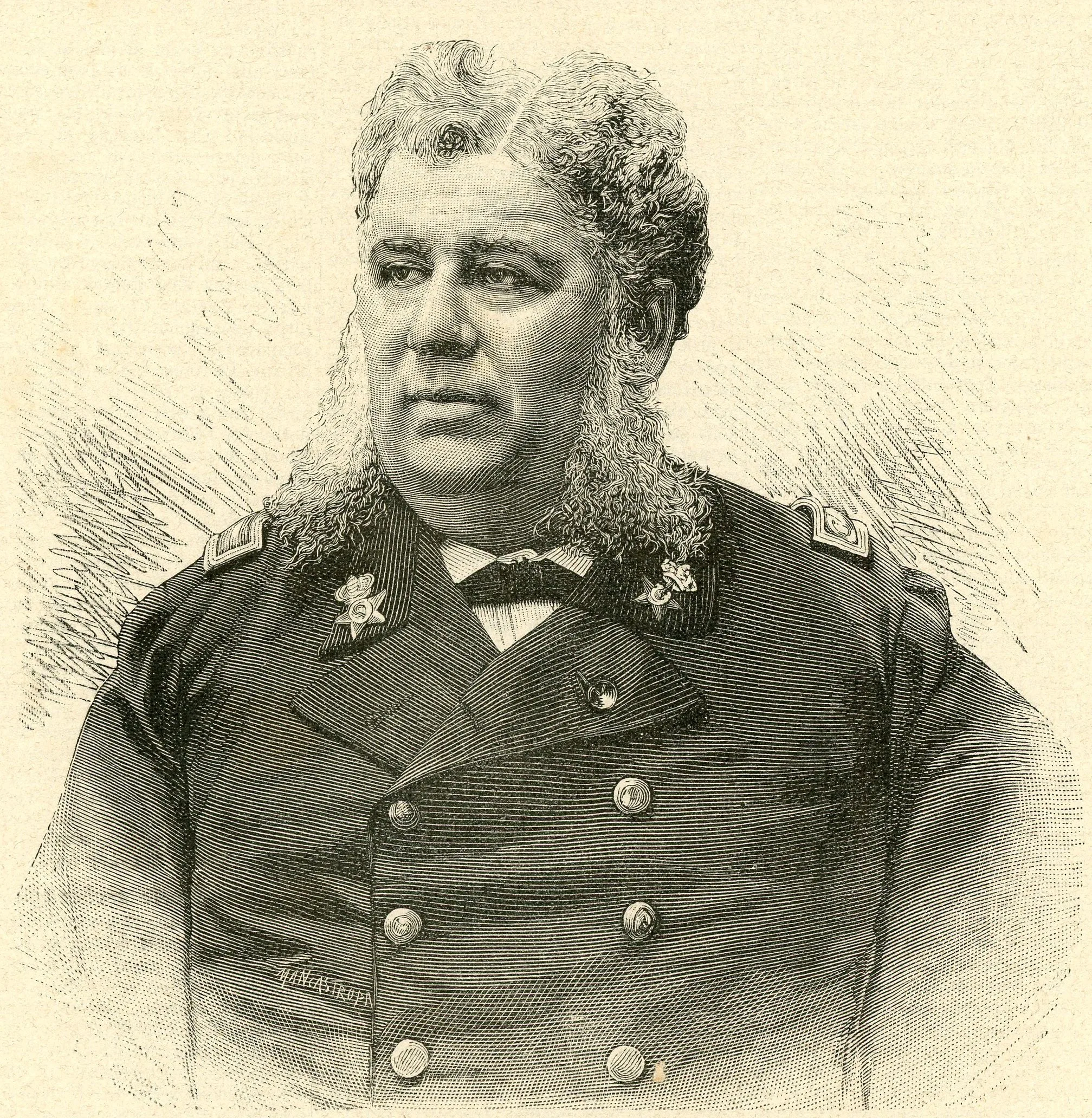 Porträt von Ferdinando Acton (1832–1891) – Gedenkseite