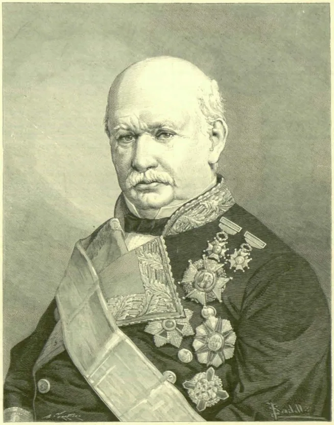 Porträt von Fernando Fernández de Córdova (1809–1883) – Gedenkseite