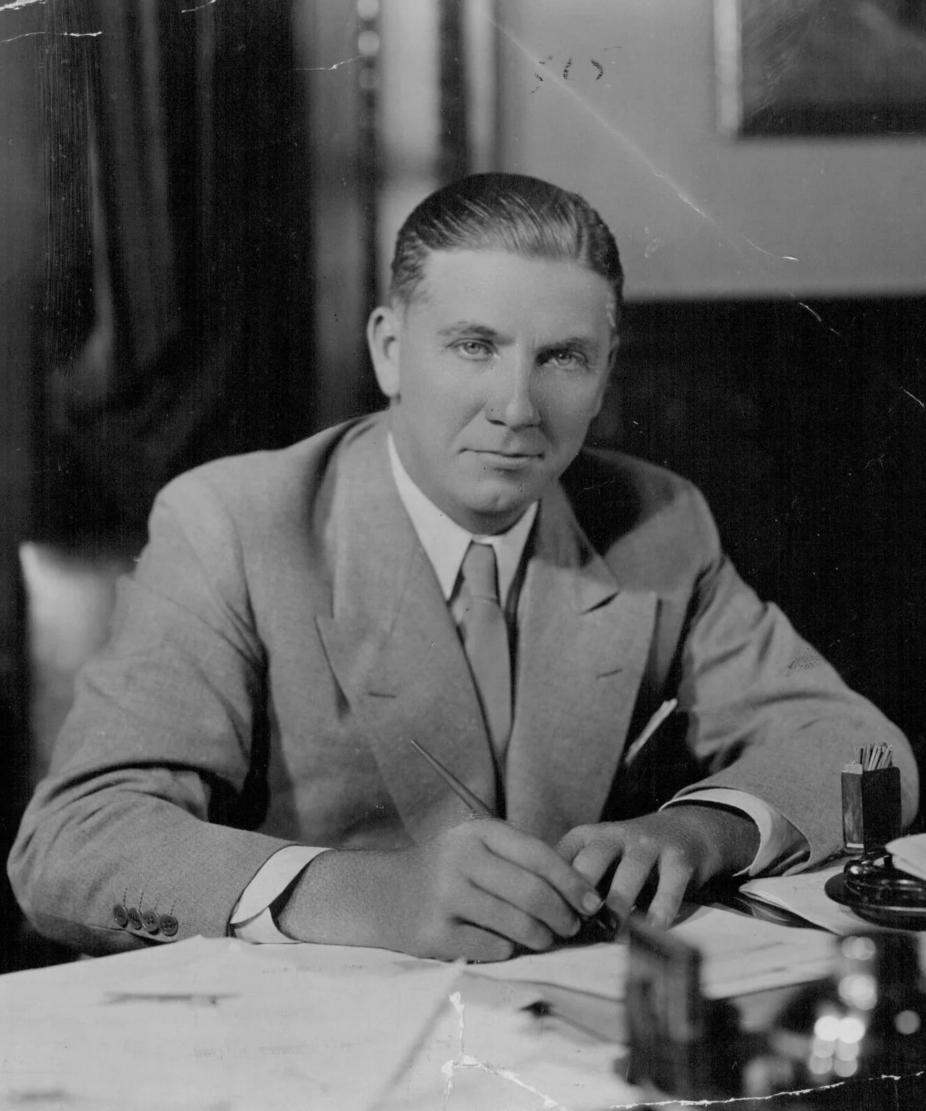 Portrait of Floyd B. Olson (1891–1936) – memorial page