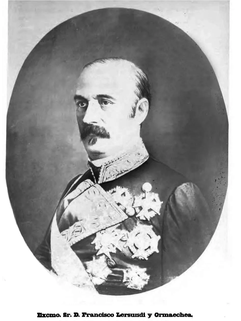 Portrait of Francisco Lersundi Hormaechea (1817–1874) – memorial page