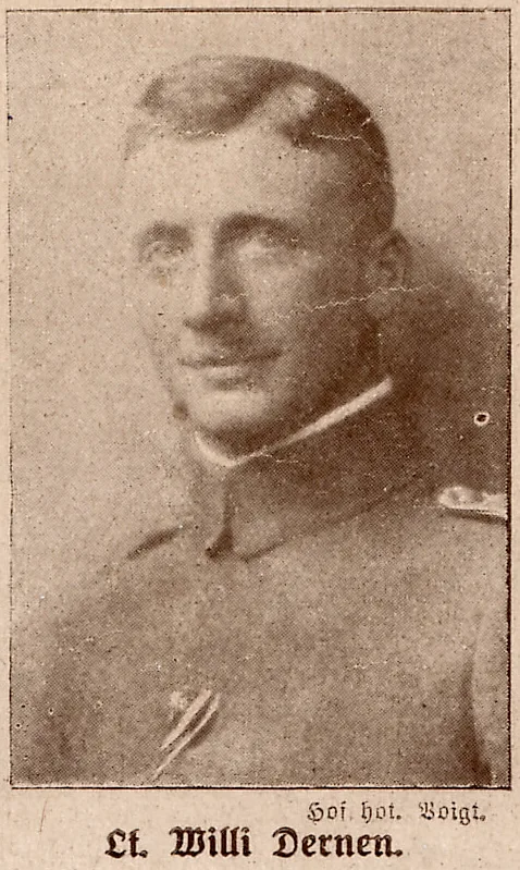 Porträt von Friedrich-Wilhelm Dernen (1884–1967) – Gedenkseite