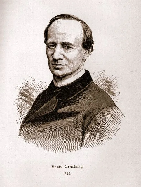 Porträt von Friedrich Ludwig Arnsburg (1820–1891) – Gedenkseite