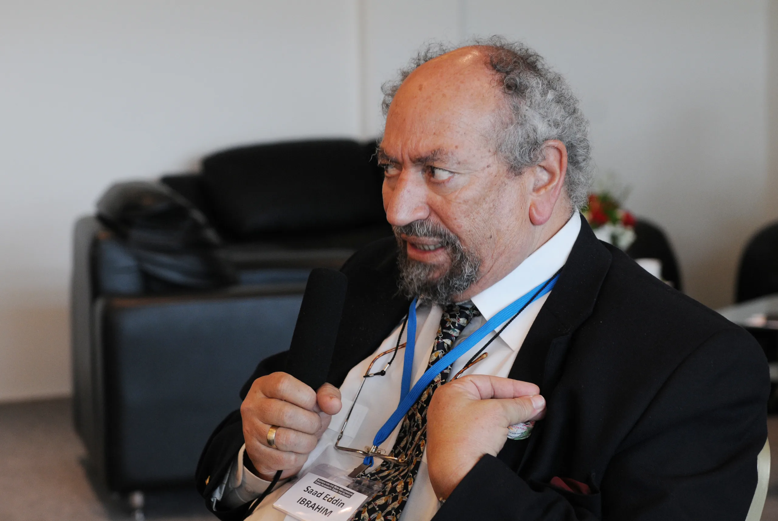 Porträt von Saad Eddin Ibrahim (1938–2023) – Gedenkseite