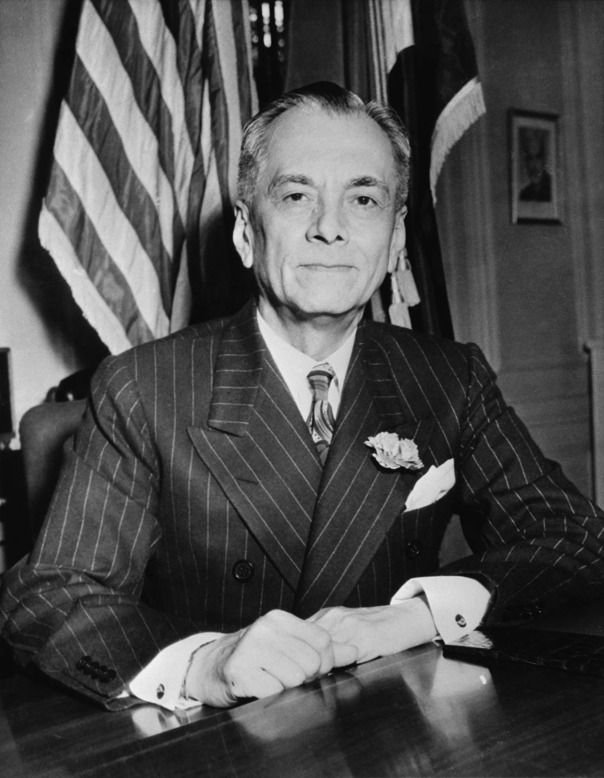 Porträt von Manuel Quezon (1878–1944) – Gedenkseite