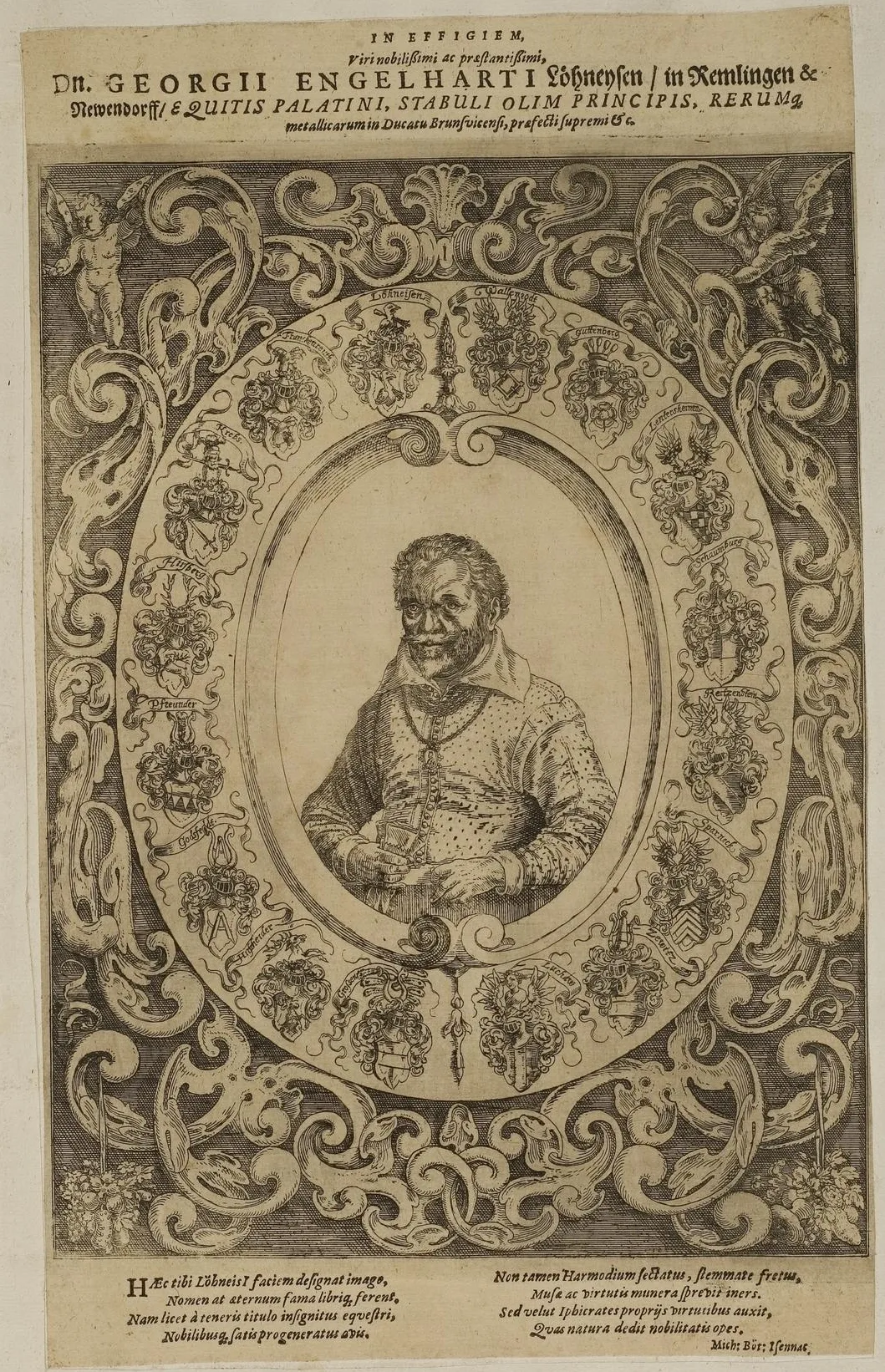 Portrait of Georg Engelhard von Löhneysen (1552–1622) – memorial page