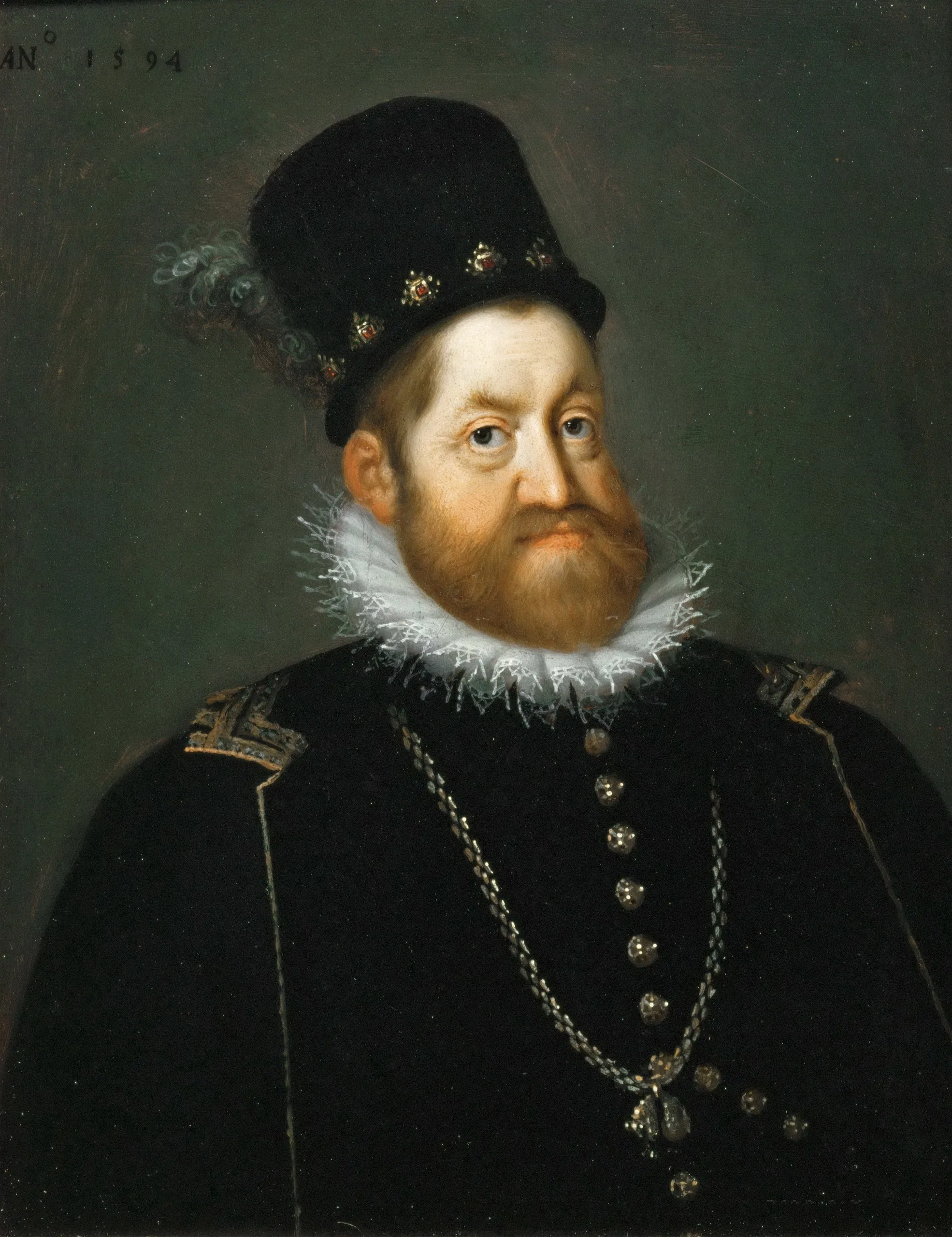Porträt von Rudolf II. (1552–1612) – Gedenkseite