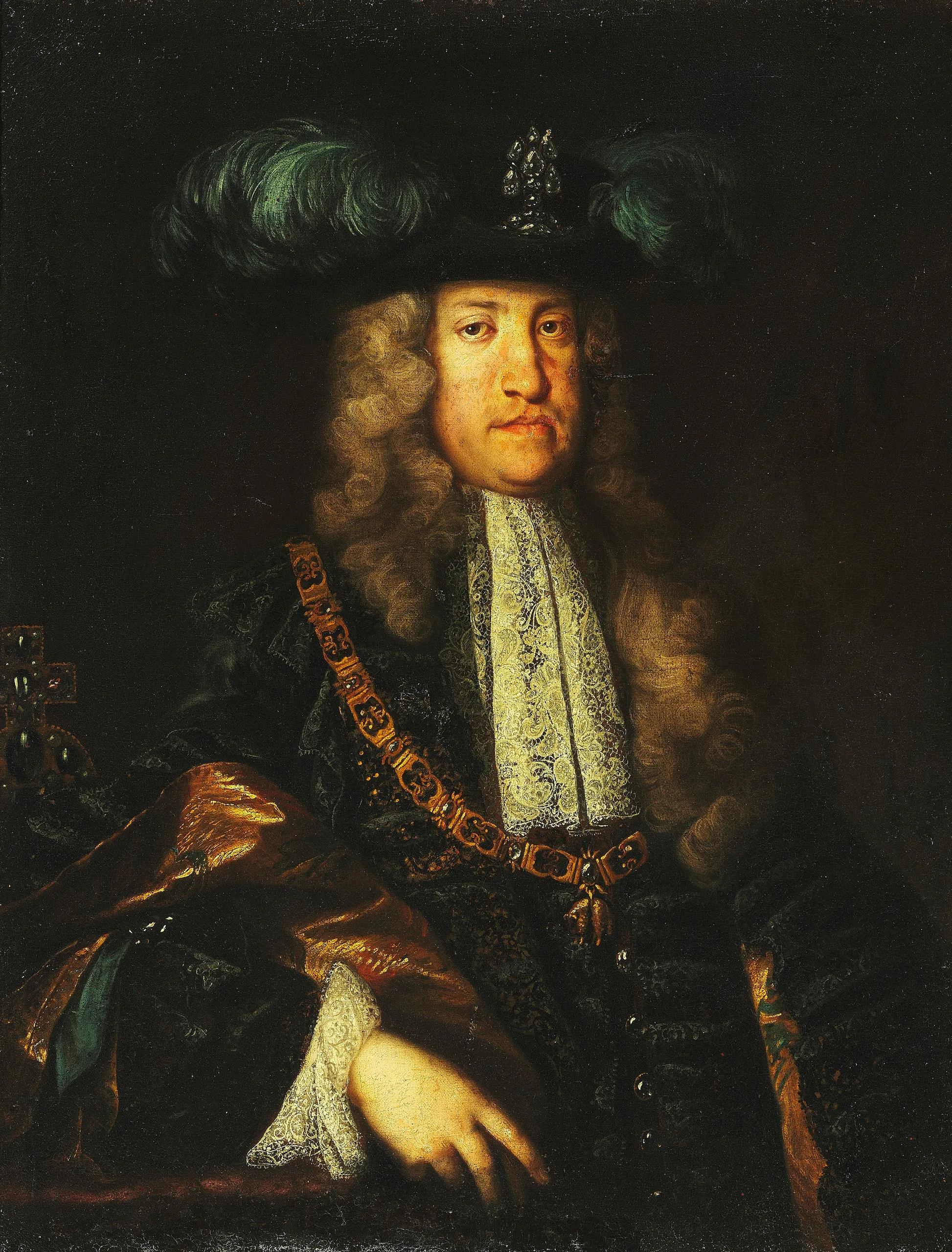 Porträt von Karl VI. (1685–1740) – Gedenkseite