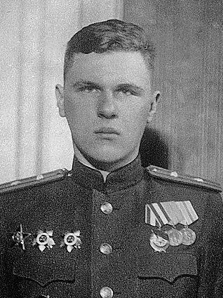 Porträt von Wladimir Kirillowitsch Merezkow (1924–2020) – Gedenkseite