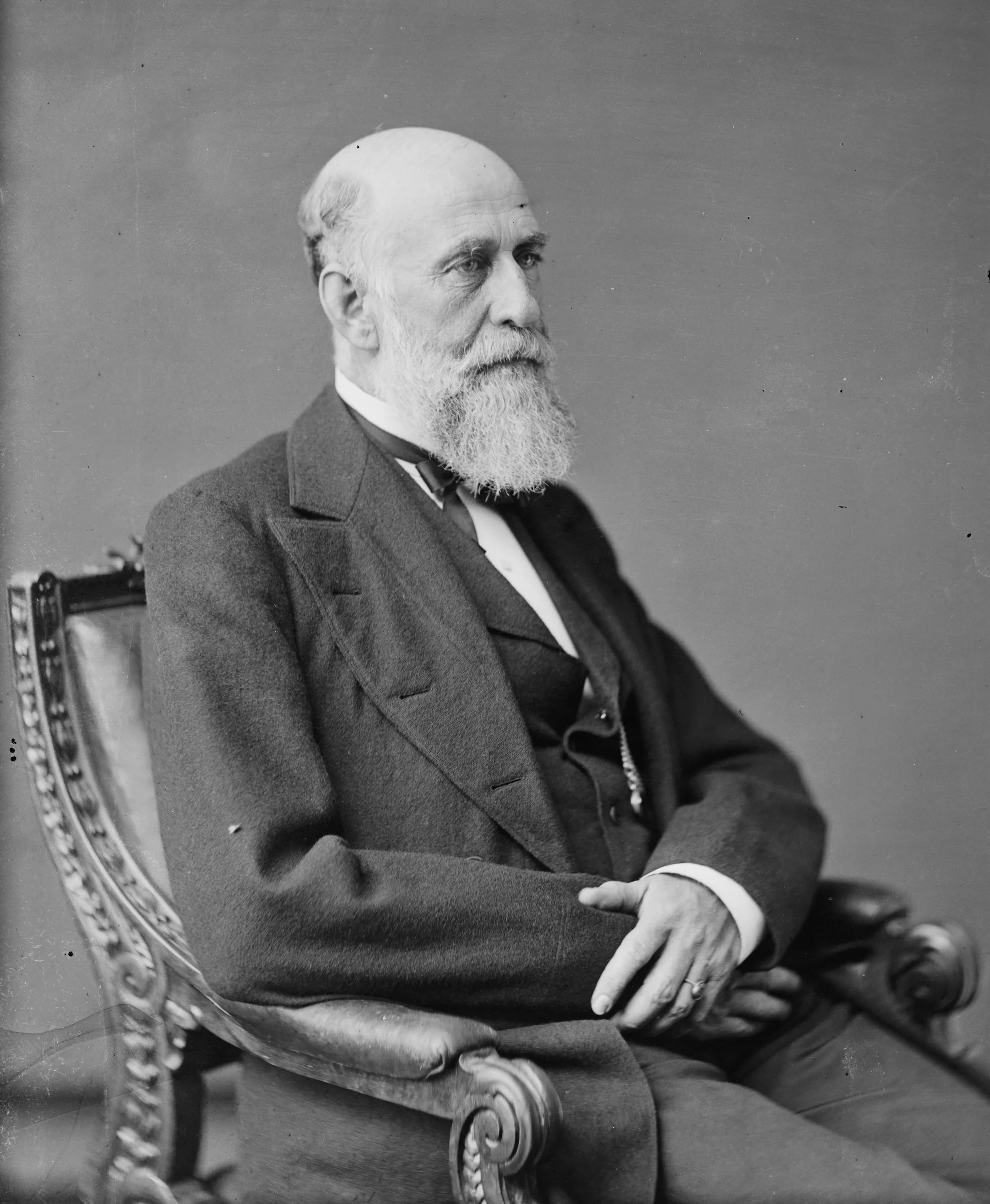 Portrait of George F. Edmunds (1828–1919) – memorial page