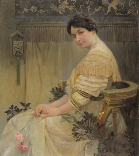Portrait of Marie Chytilová (1882–1959) – memorial page
