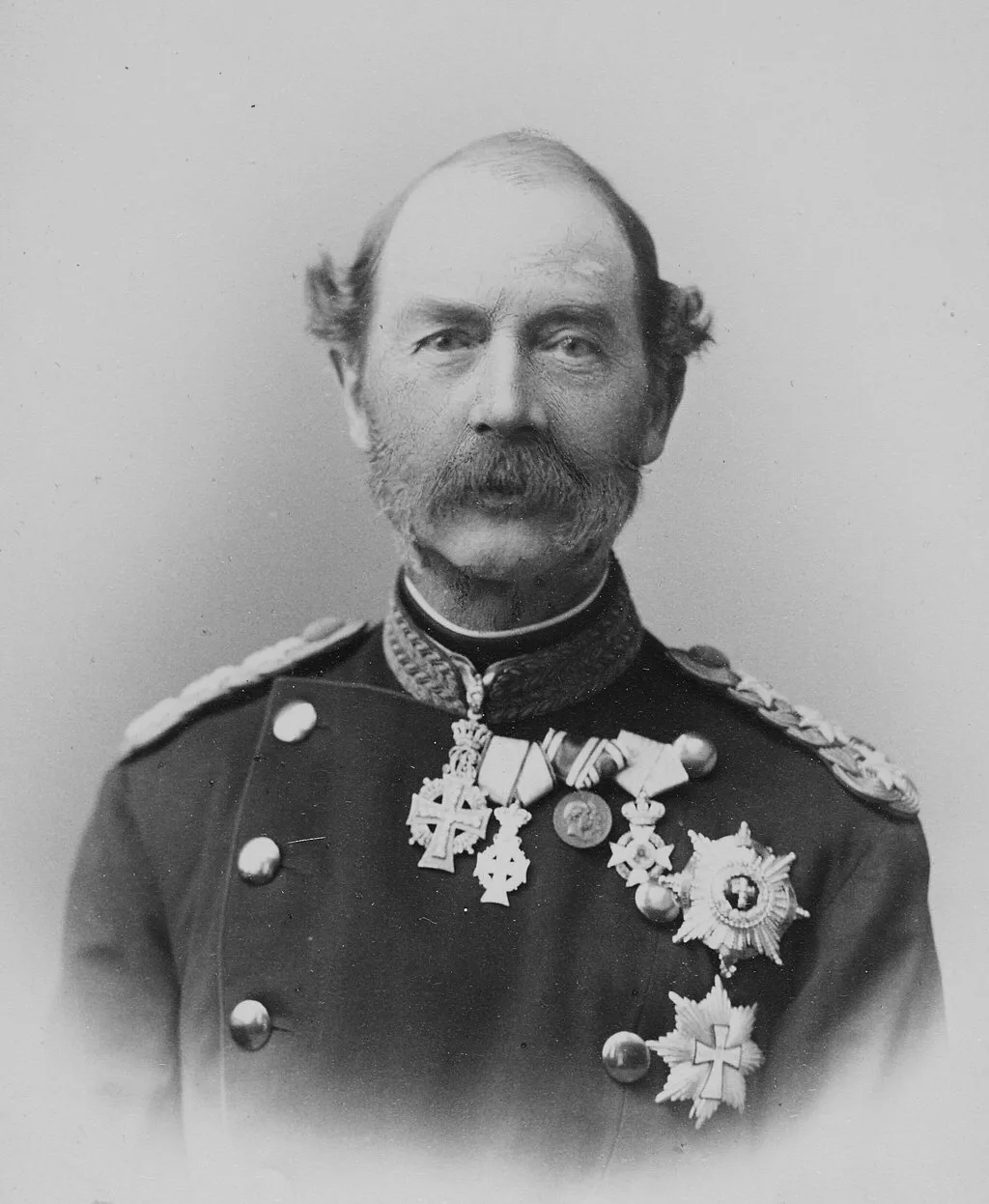 Porträt von Christian IX. (1818–1906) – Gedenkseite