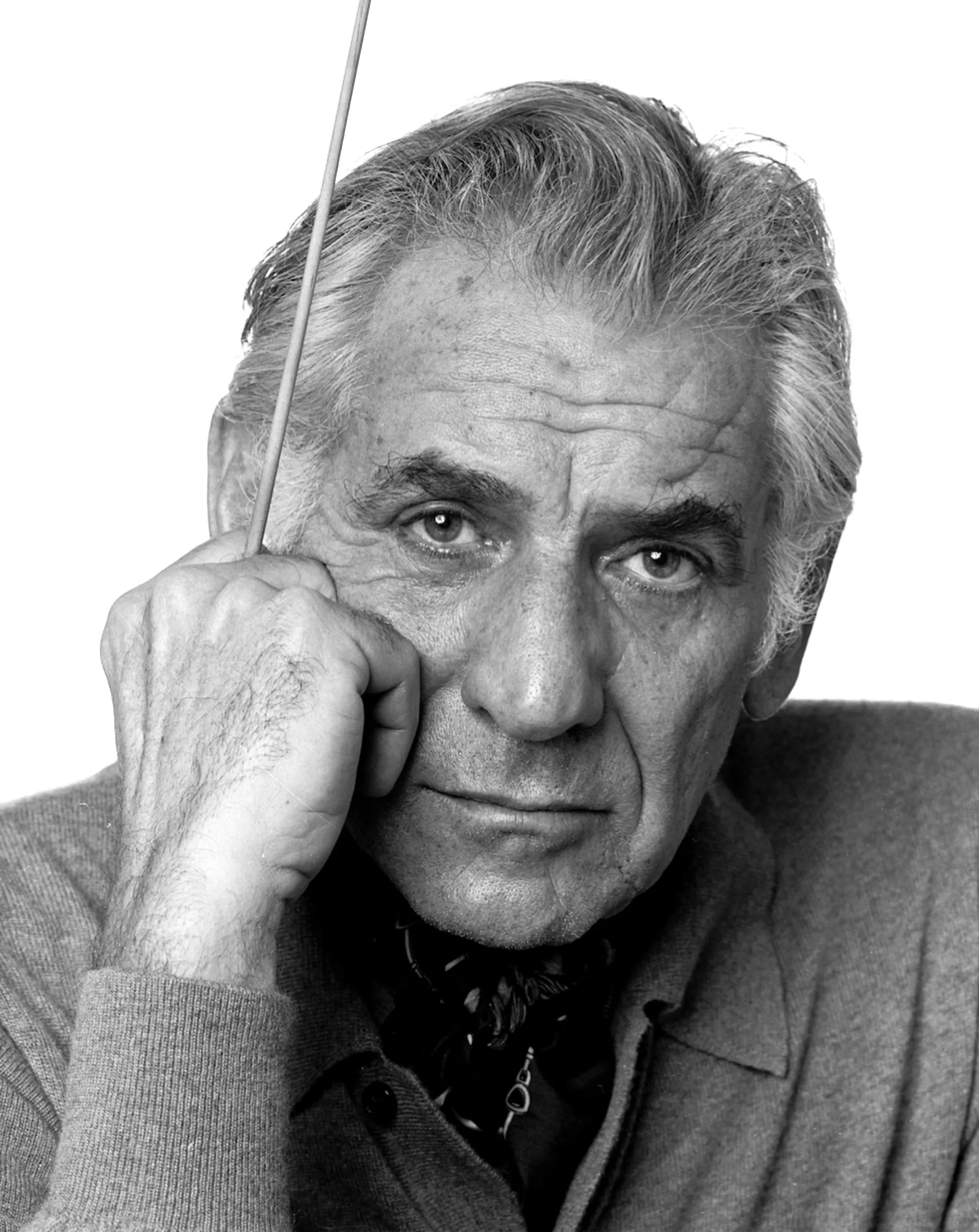 Porträt von Leonard Bernstein (1918–1990) – Gedenkseite