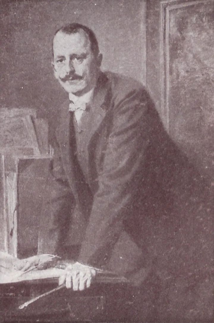 Porträt von Willy Hamacher (1865–1909) – Gedenkseite