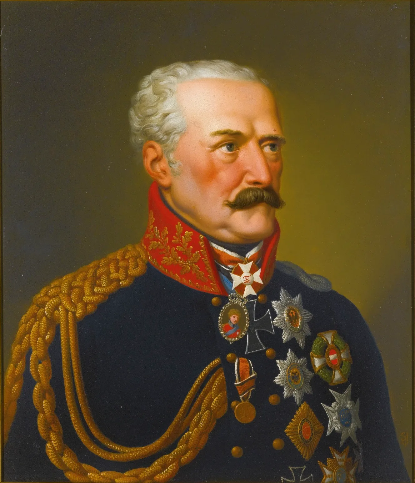 Porträt von Gebhard Leberecht von Blücher (1742–1819) – Gedenkseite
