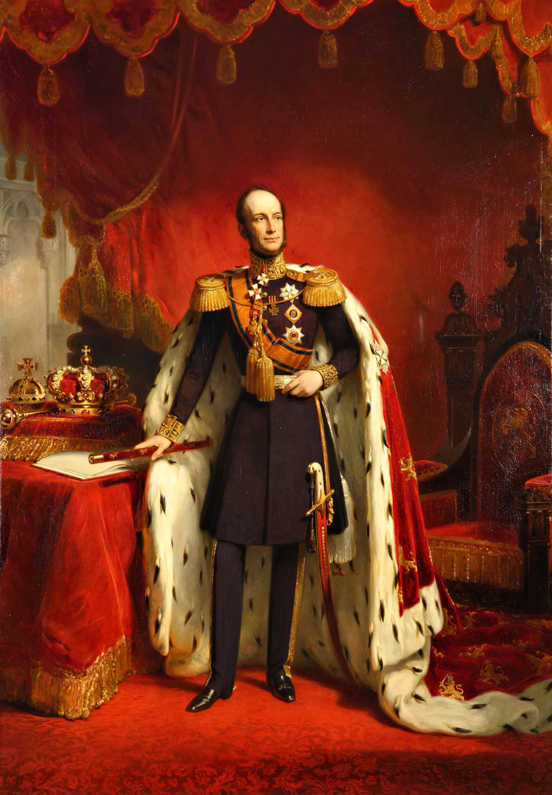 Portrait of Wilhelm II. (1792–1849) – memorial page