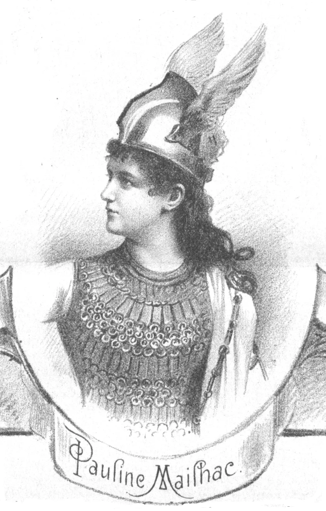 Porträt von Pauline Mailhac (1858–1946) – Gedenkseite