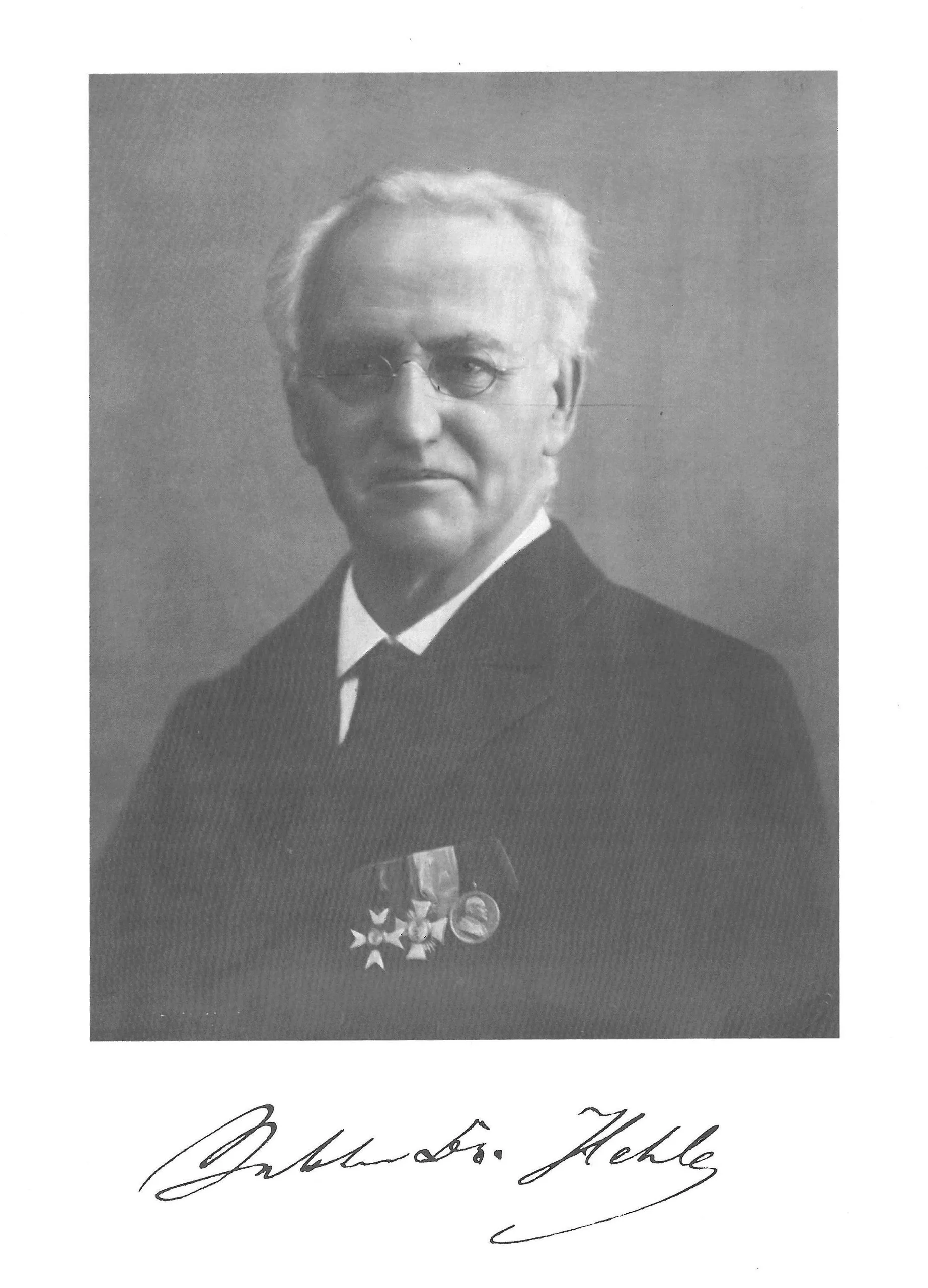 Porträt von Joseph Hehle (1842–1928) – Gedenkseite