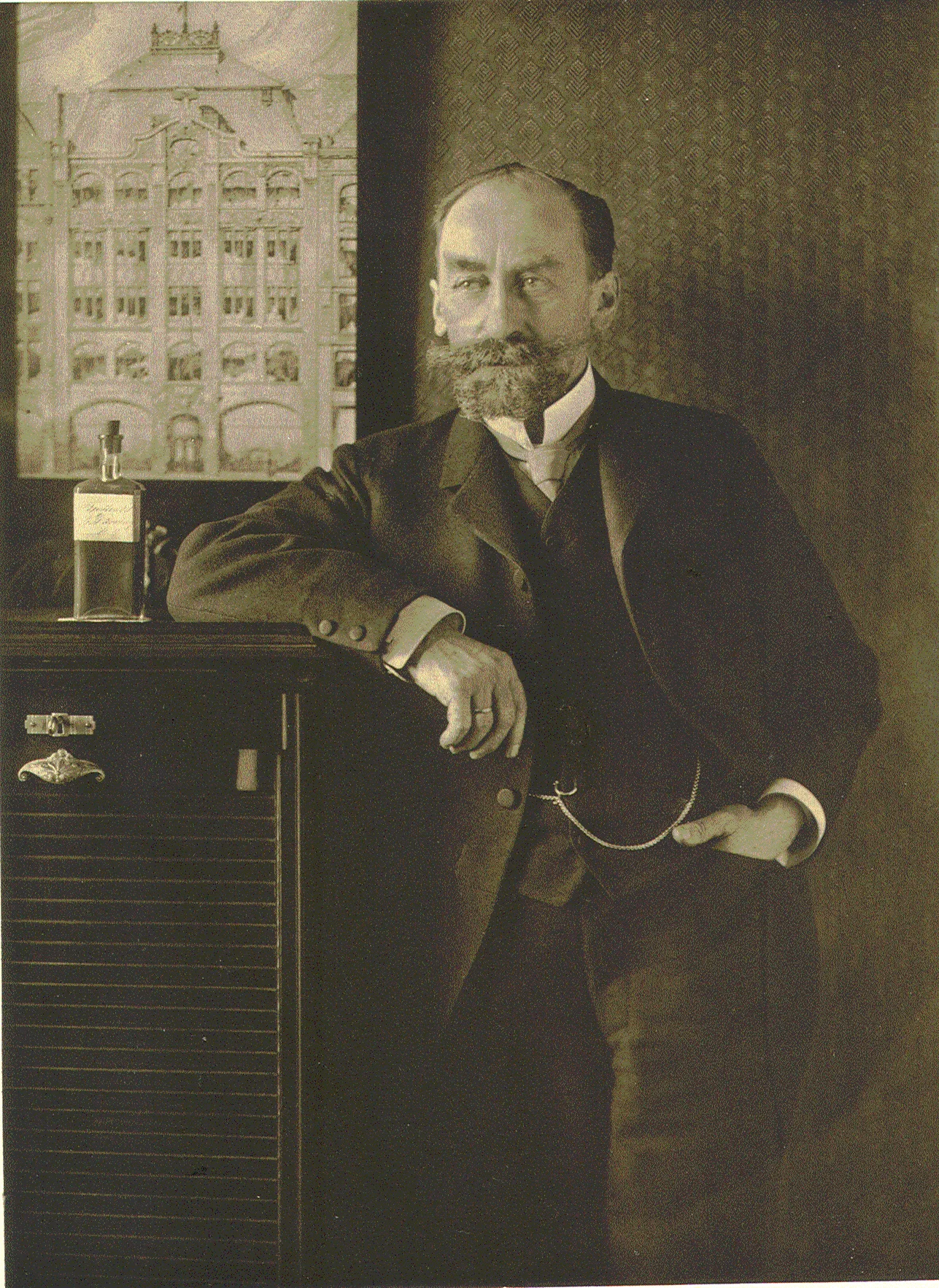 Portrait of Max Albrecht (1851–1925) – memorial page