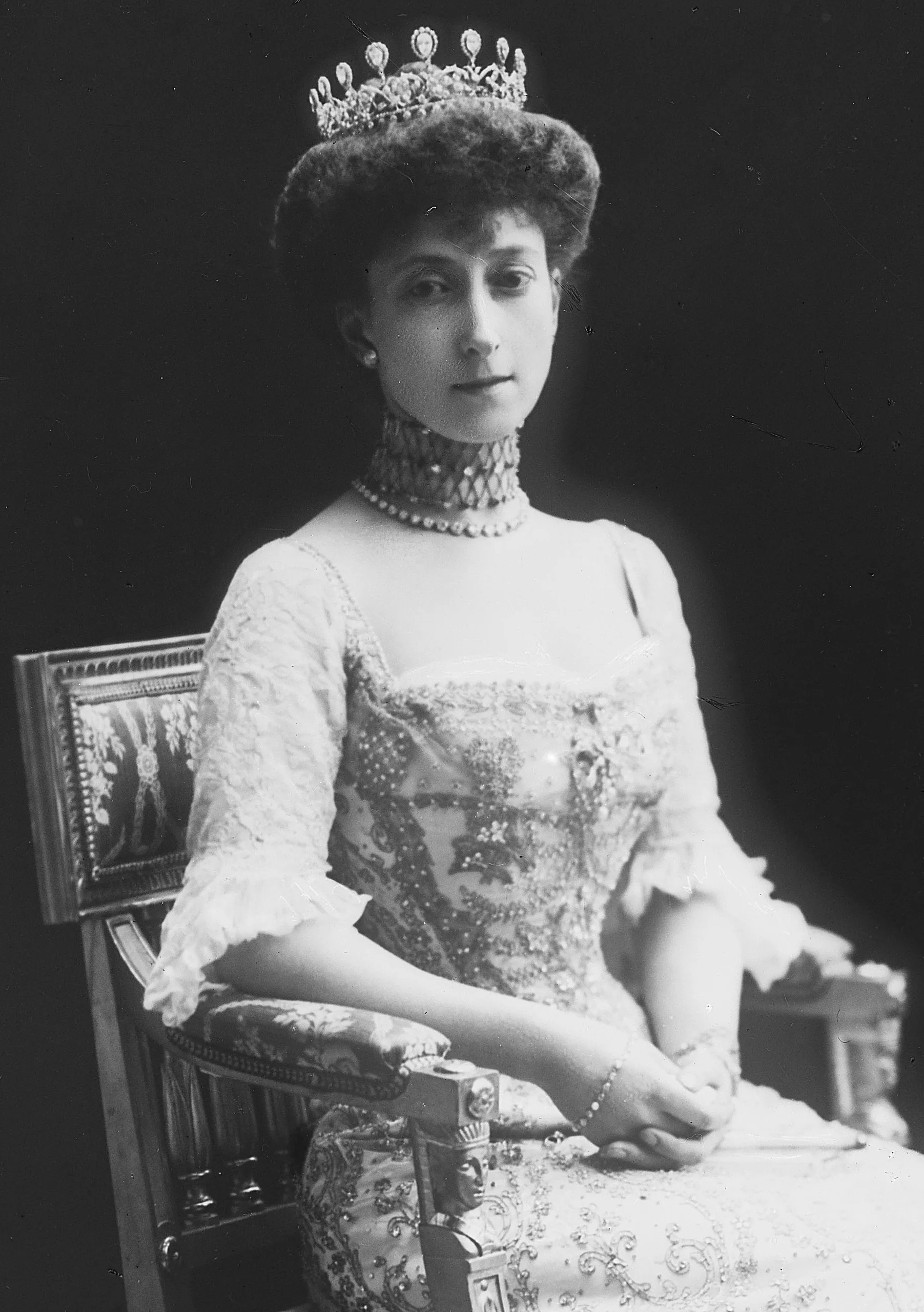 Porträt von Maud von Großbritannien und Irland (1869–1938) – Gedenkseite