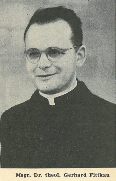 Porträt von Gerhard Fittkau (1912–2004) – Gedenkseite
