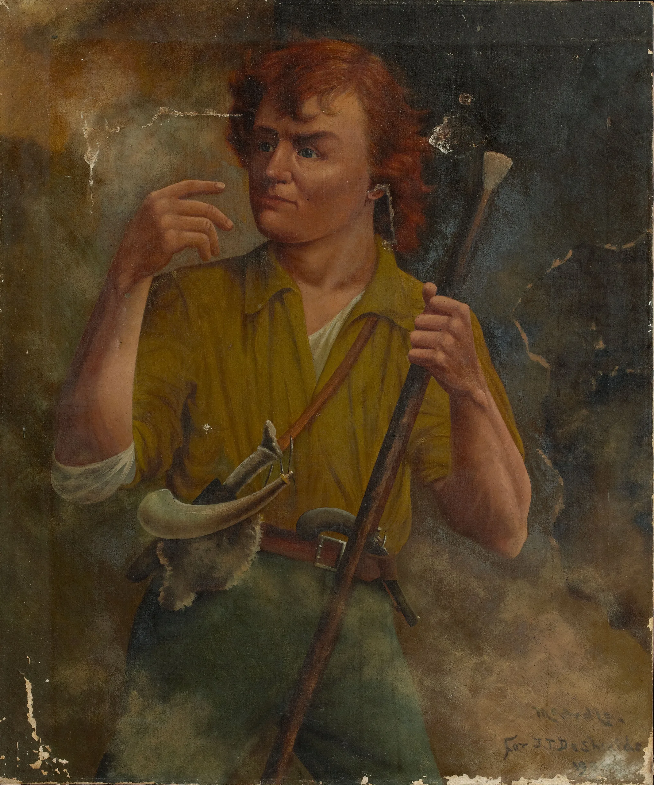 Porträt von Henry Karnes (1812–1840) – Gedenkseite