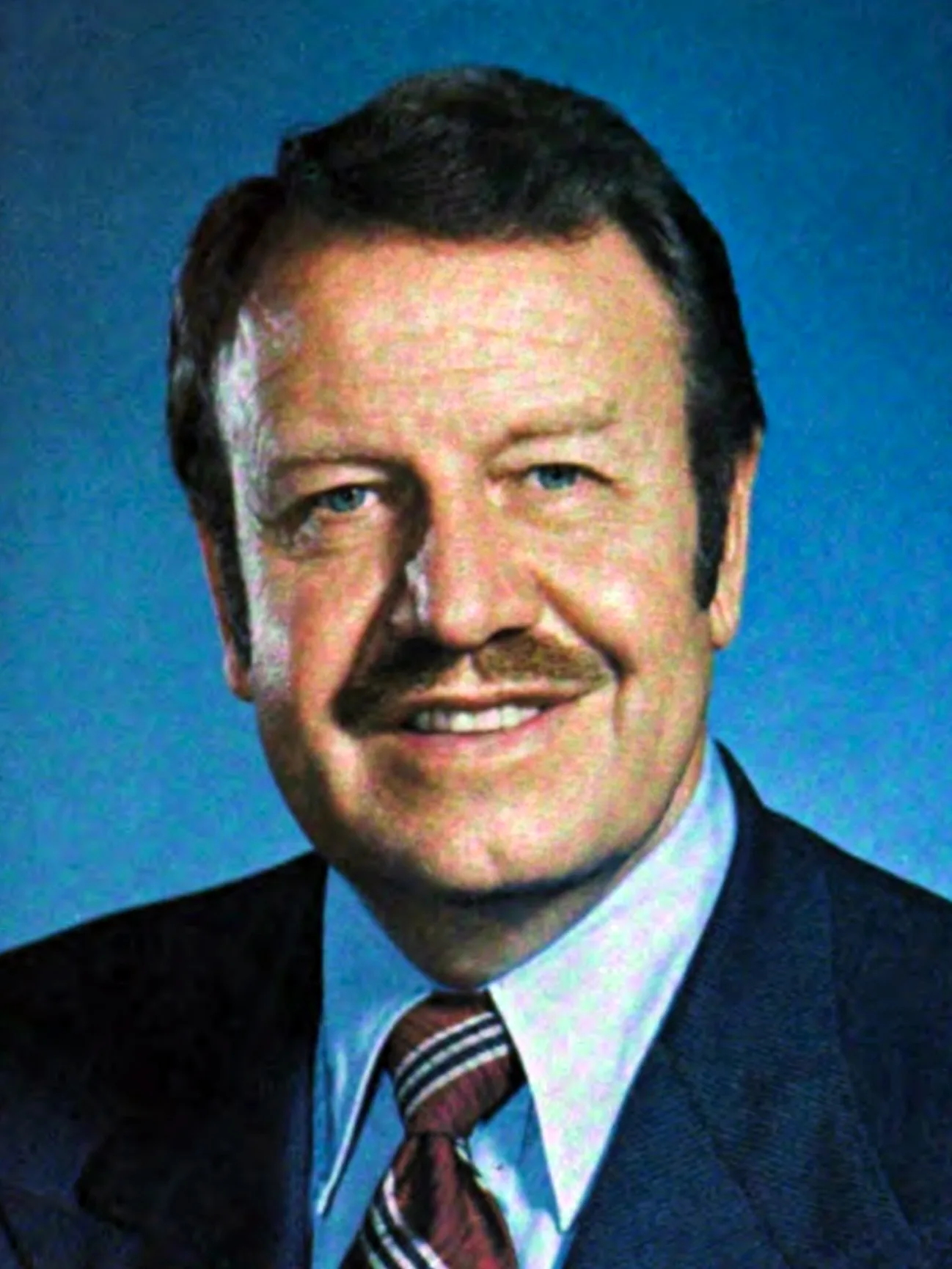Porträt von Jesse M. Unruh (1922–1987) – Gedenkseite