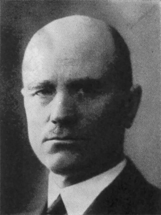 Porträt von Gustaf Henning Andersson (1884–1961) – Gedenkseite
