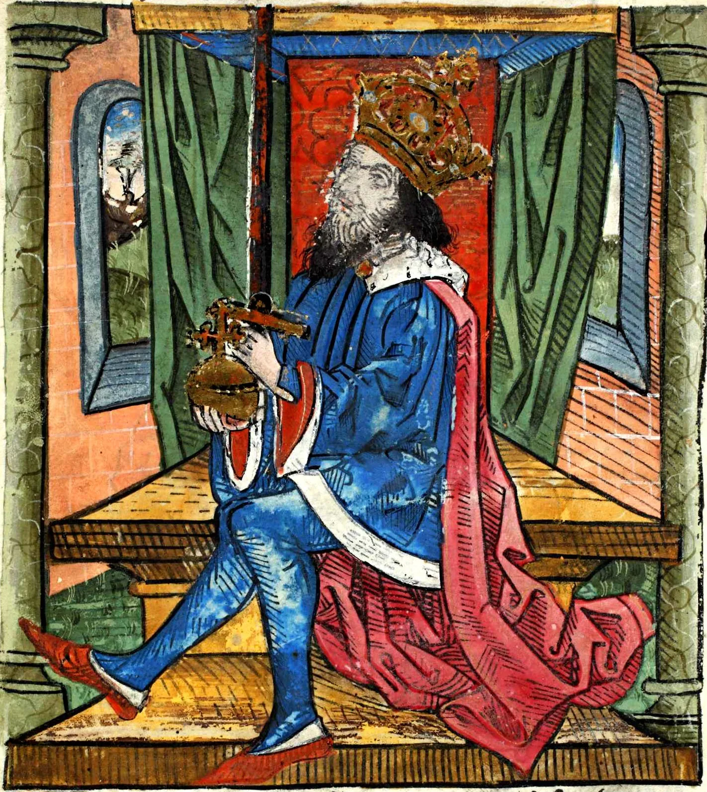 Porträt von Ladislaus IV. (1262–1290) – Gedenkseite